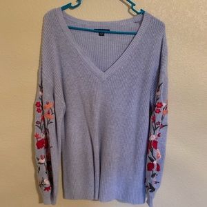 Flower sweater
